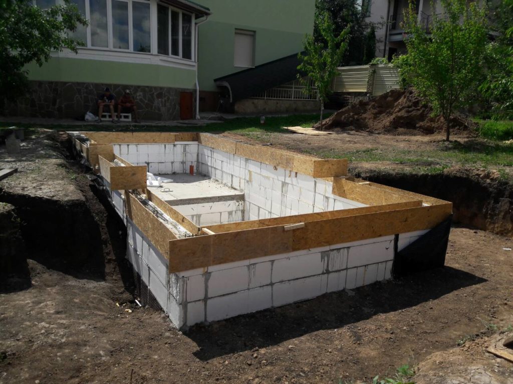 Бітонування чаши басейна для плавання в Харкові