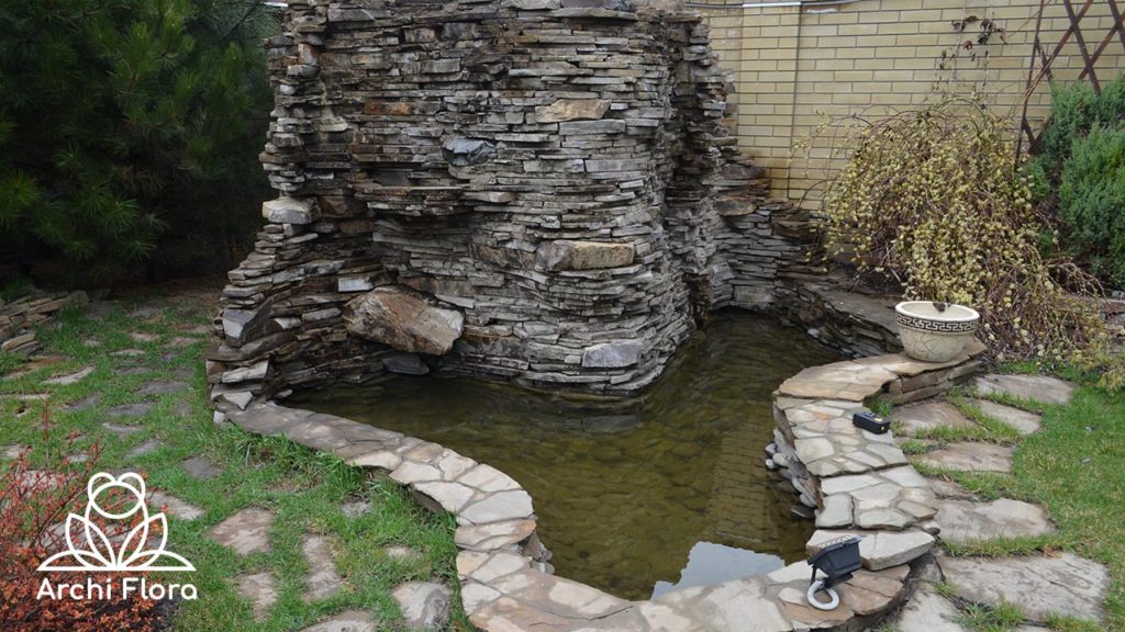 Початковий вид водоспаду до реконструкції