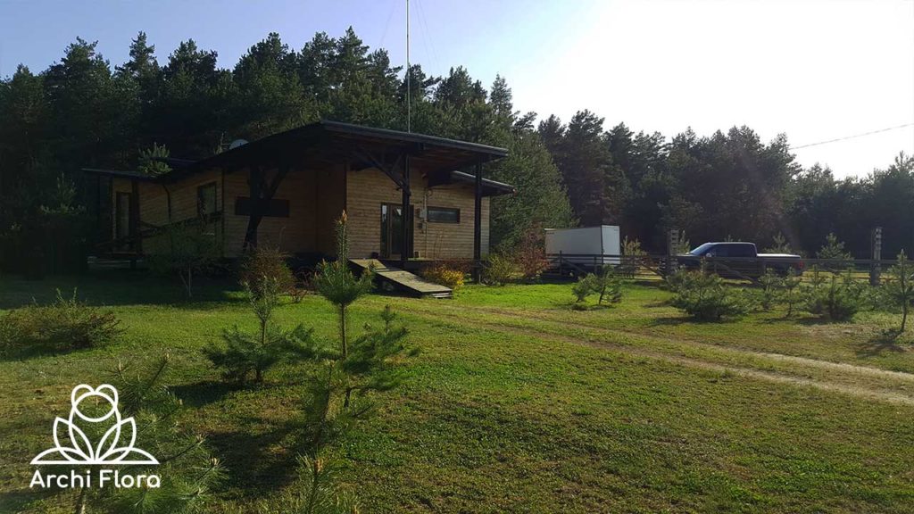 Загальний вигляд ділянки зі ставком для поливу в Харківській області