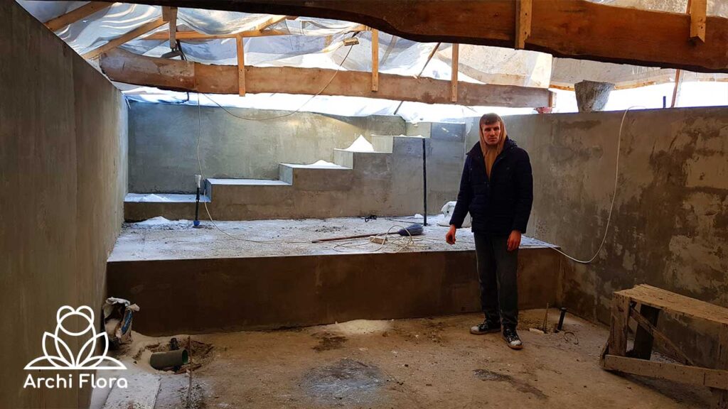 Картинка басейна на дачі в Харківській области Задонецьке